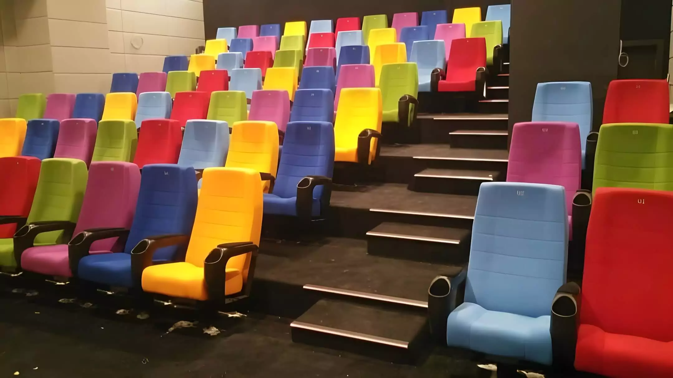 Custom-designed cinema seating for boutique theaters Image